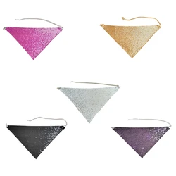 Collier cou pour dames, écharpe triangulaire respirante avec