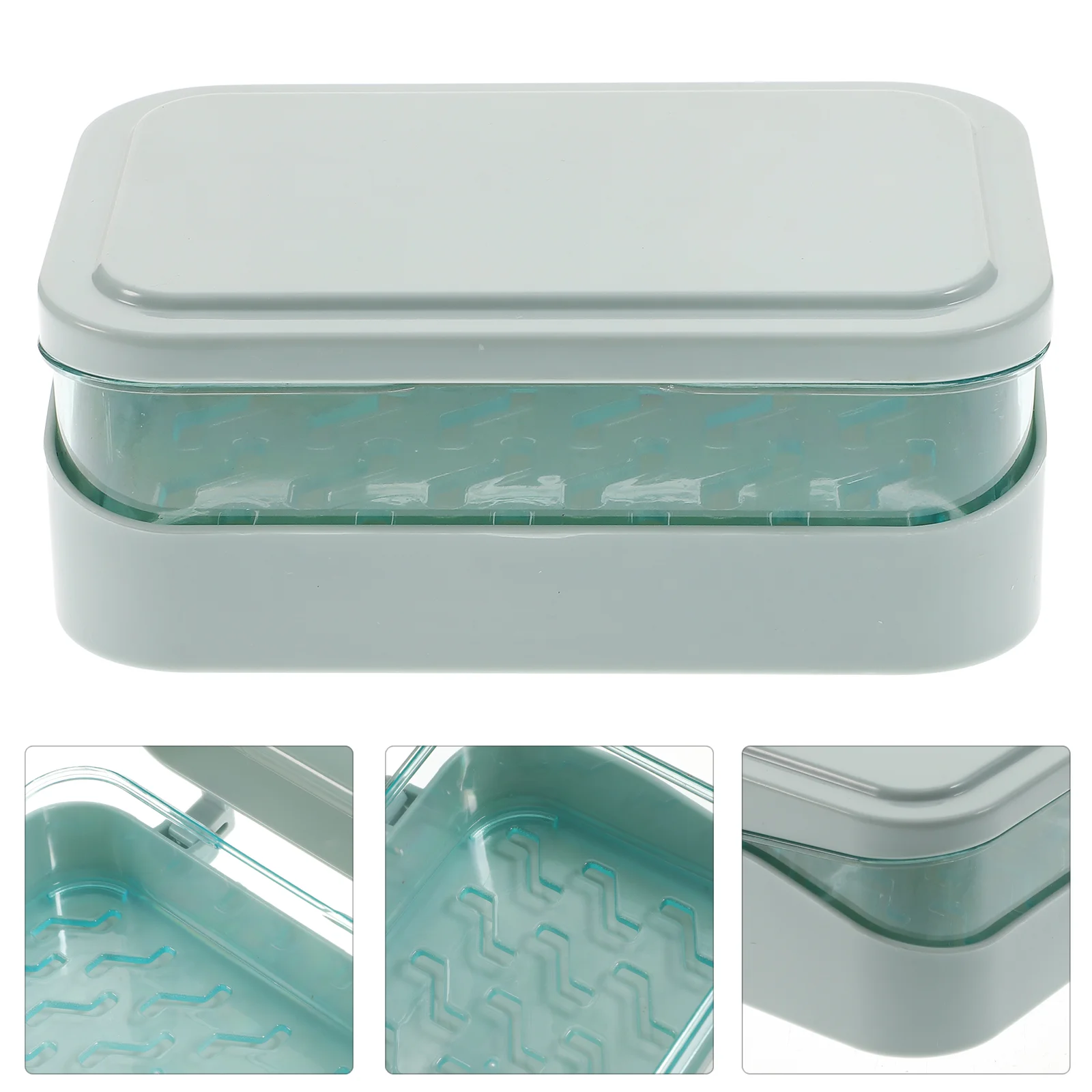 

Soap Box Lid Flip Cover Bathroom Soap Holder Soap Dish Filter Rack Soap Case Bathroom Travel School Camping Hiking