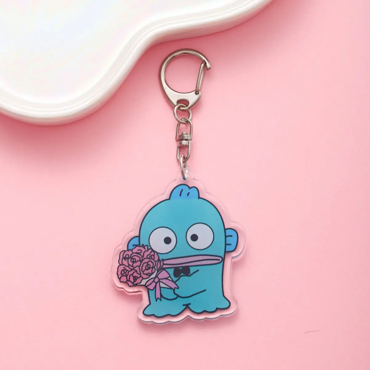 Anime Acrylic keychain accessaries Cartoon Car Bag Pendant Gift cute creative bag charm funny Friends Gifts Keyring anime keychain game keychain mini sword keychain anime keychain pendant