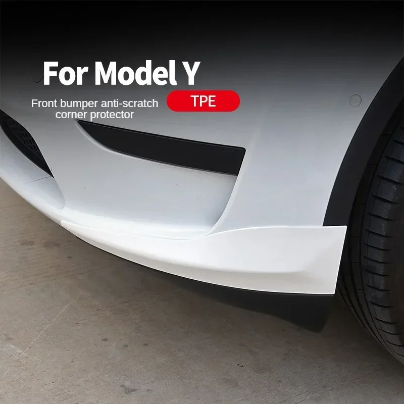 

2 шт., защита для переднего бампера Tesla Model Y 2021 2022 2023
