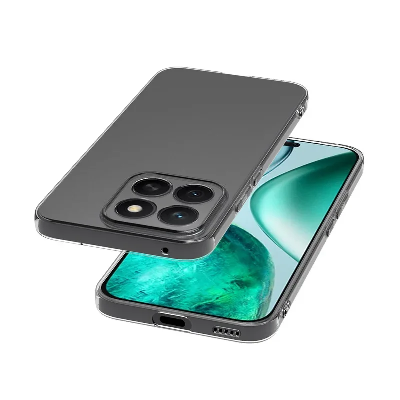 Ultra Thin Clear Soft TPU Phone Case - Transparent Silicone Back Cover