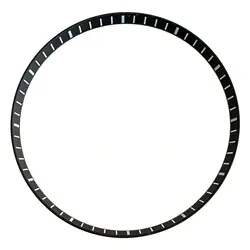 Vintage 38mm Sapphire Crystal Watch Case - 100m Waterproof - Fit NH35 NH36 NH34 (Black ring A)