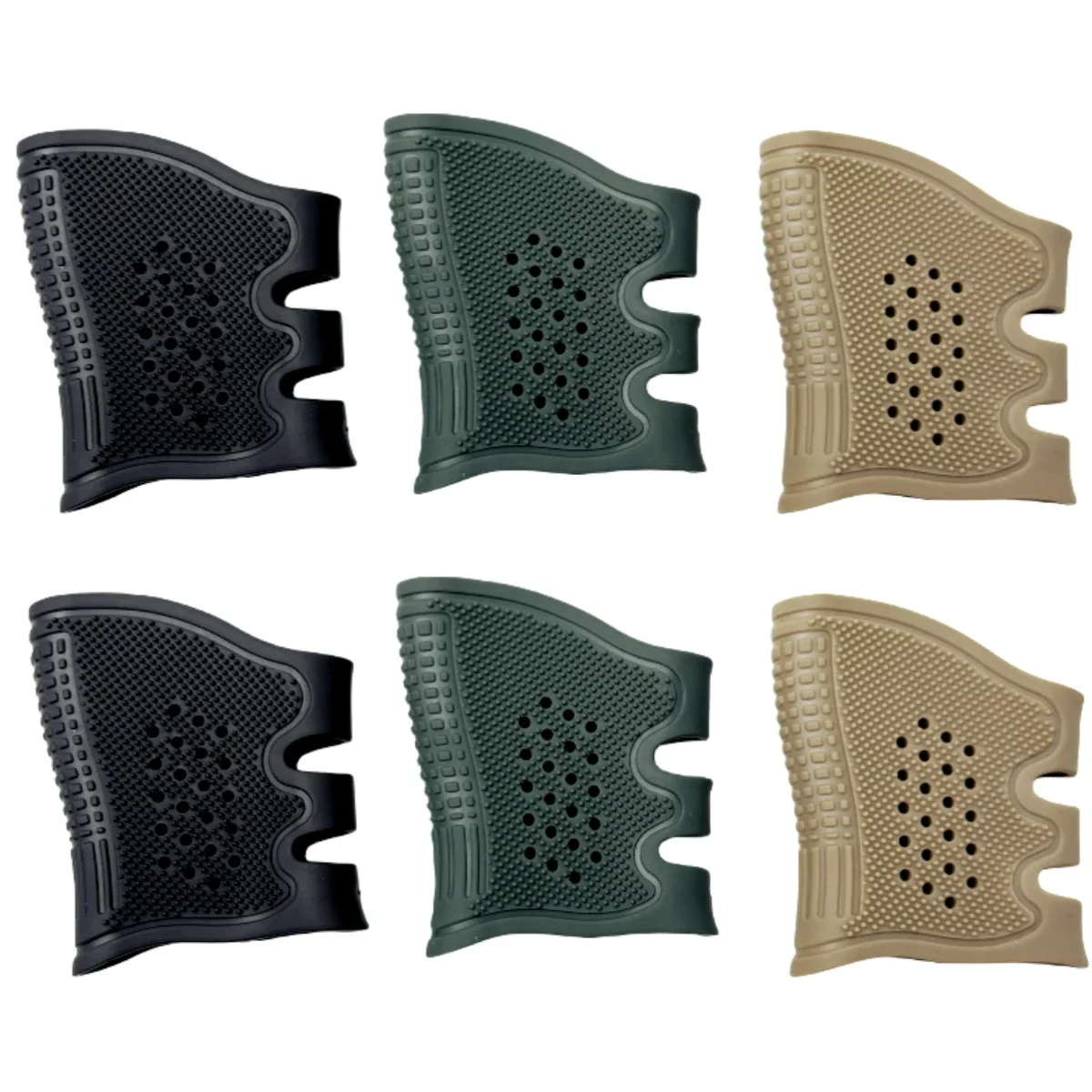 Gun Holster Tactical Rubber Grip Anti Slip for Glock 17 19 etc