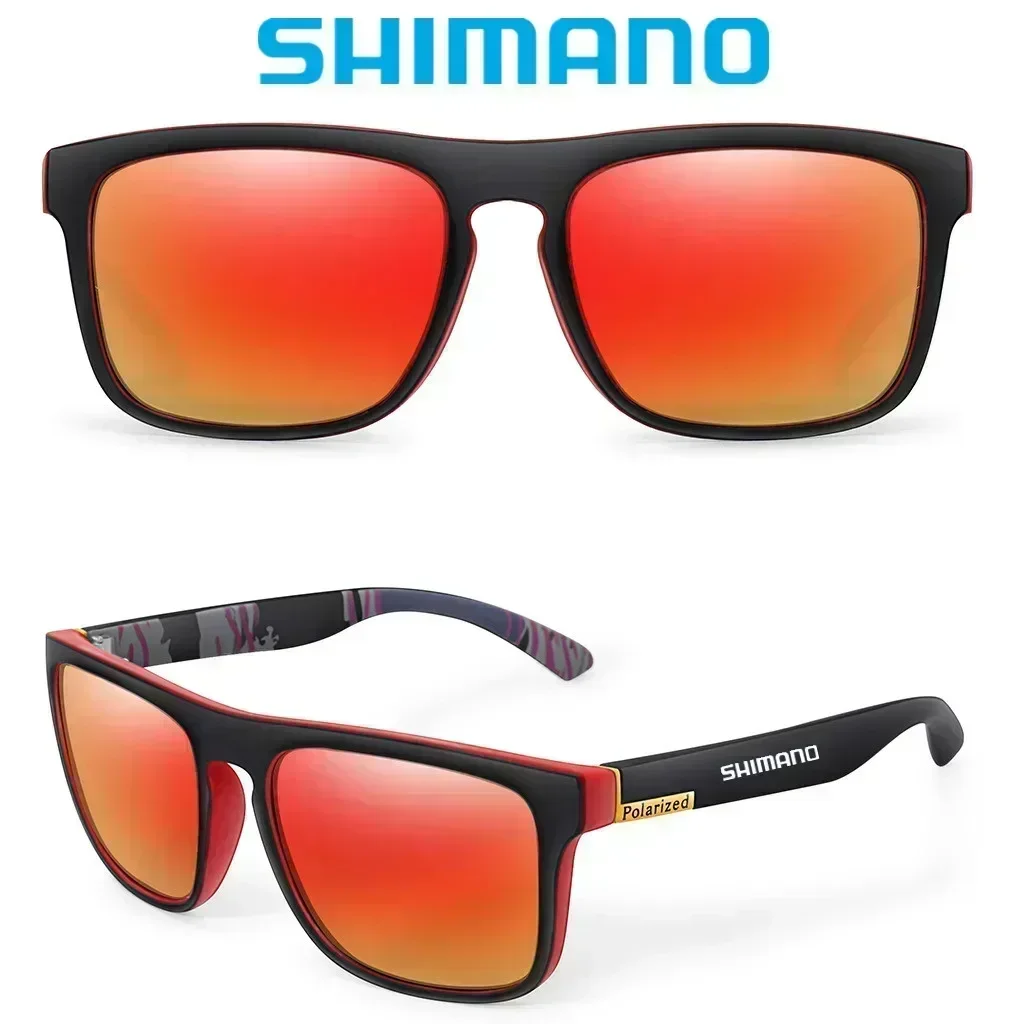 Shimano Polarized Sunglasses UV400 Protection for Men and Women Outdoor Hunting Fishing Driving Bicycle Sunglasses Optional Box polarized sunglasses