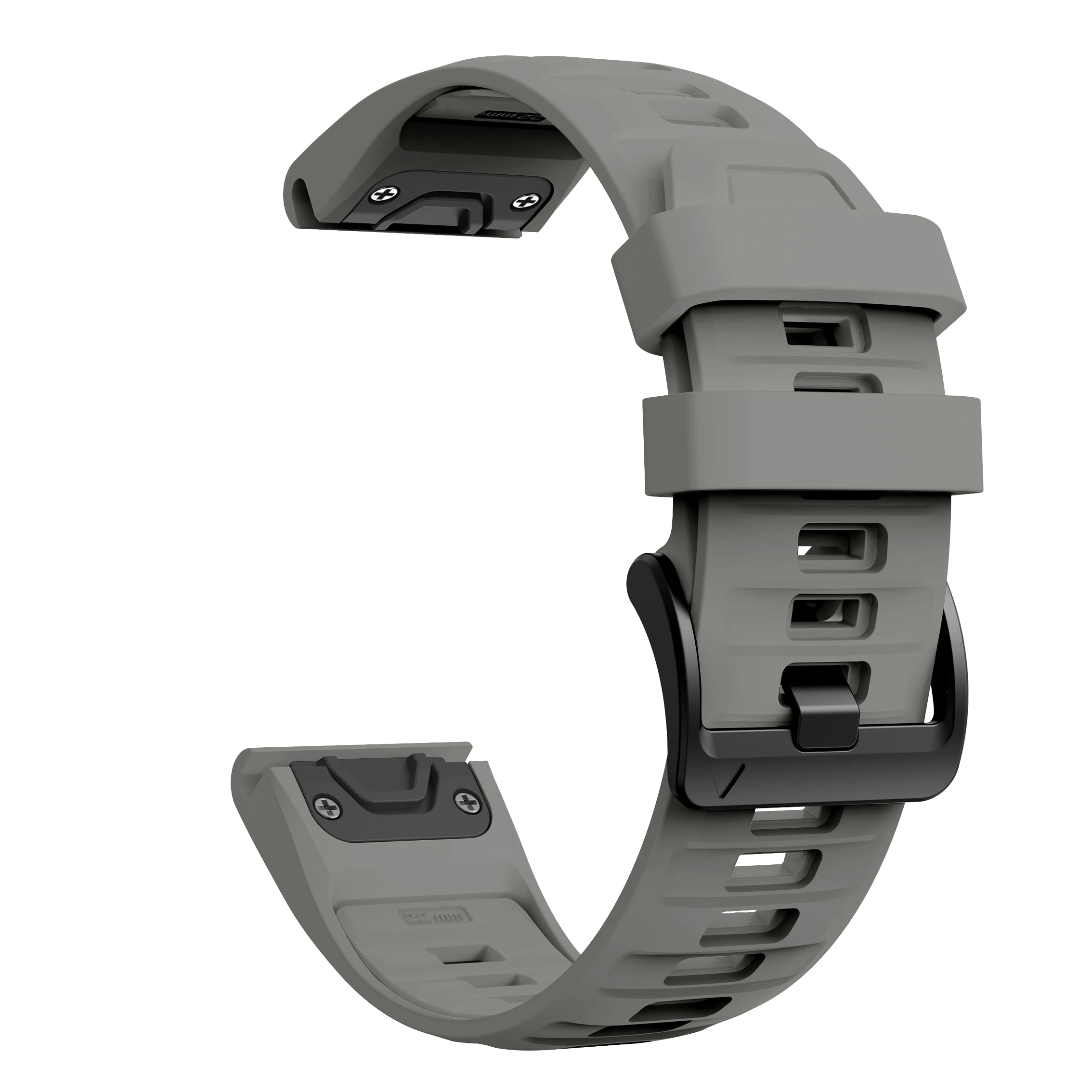 Breathable Silicone Quick Fit Watch Strap - Soft Outdoor Band in Multiple Sizes