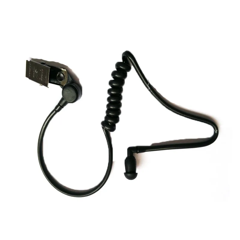 Walkie Talkie Clear Air Acoustic Tube with Earbud for Kenwood Baofeng Surveillance, Two Way Radio Earpiece