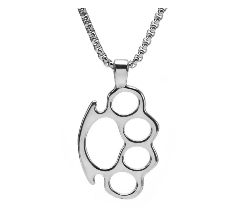 New Removable Strong Finger Brass Knuckle Duster Outdoor Pocket