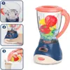 Kitchen Pretend Play Toys For Kids Electric Vacuum Cleaner Microwave Cooker Juicer Washing Machine Household Appliance Girls Toy 5