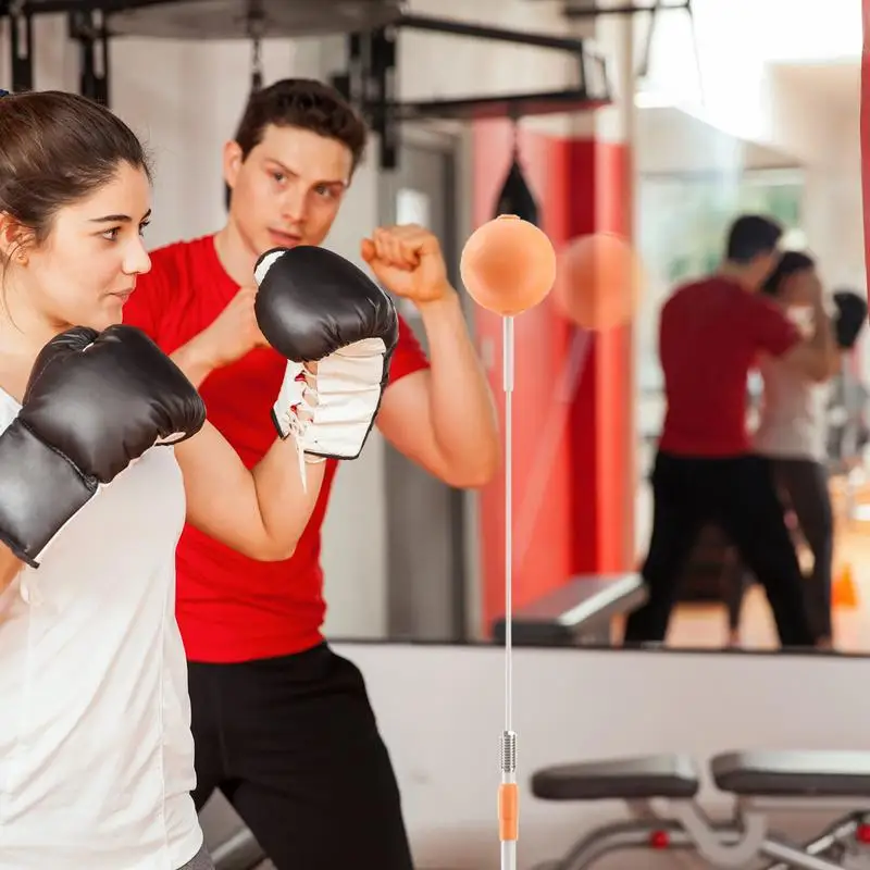 Freestanding Reaction Ball Boxing Training Equipment Sports Trainer Hand-Eye Coordination Workout Kit