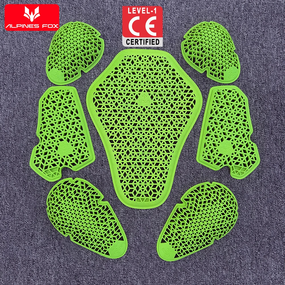 CE 인증 오토바이 아머 재킷 삽입형 등 보호대 충격 방지 라이더 아머 어깨/팔꿈치/허리/무릎 보호 패드