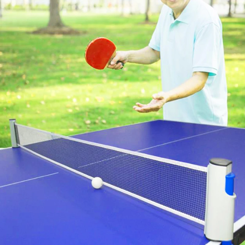 Portable table tennis Net Retractable table tennis rack Adjustable tools Outdoor home sports tools Table tennis coach