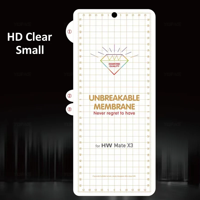 Clear HD Soft Frosted Screen Protector - Inner & Outer Full Coverage Hydrogel Film