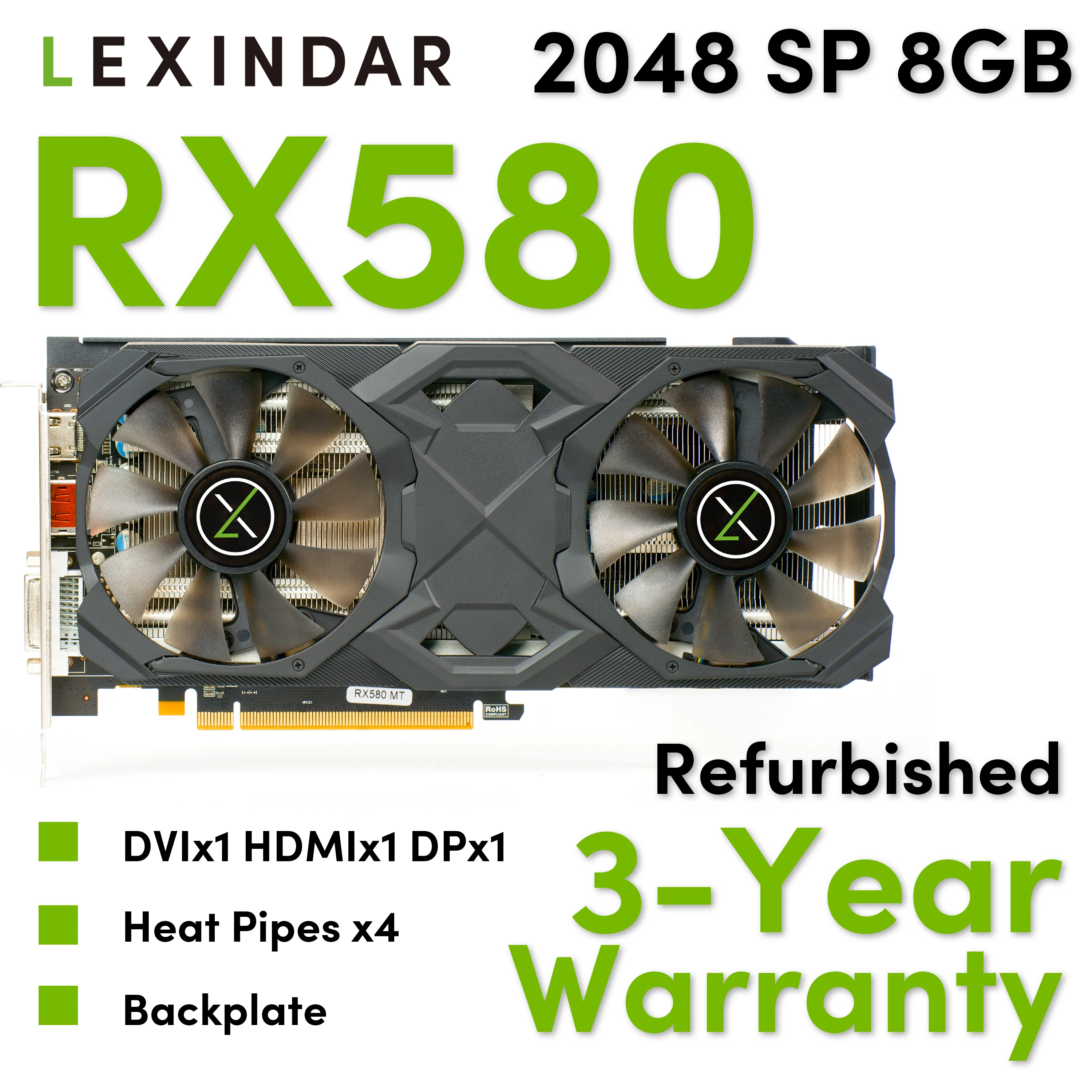 Refurbished cheap rx 580