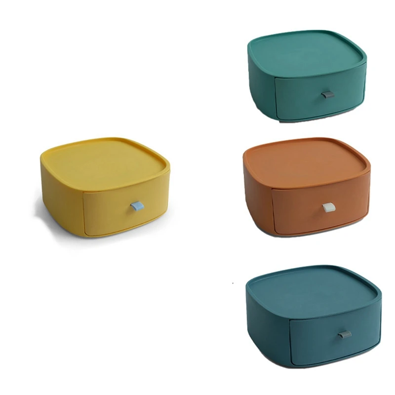 

Home Organizer Drawers Large Capacity PP Stackable Desktop Storage Boxes For Bathroom Storage Box Makeup Organizer