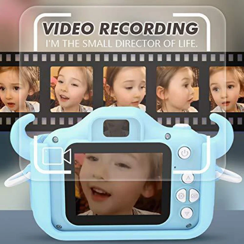 Childrens Camera 20MP Dual Lens HD 1080P Kids Digital Camera Toys Birthday Gift digital camera
