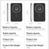 New Ultra thin Alloy Powerbank Magnetic Power Bank Wireless Fast Charger For Magsafe Backup battery For iWatch Serise iPhone 16 4