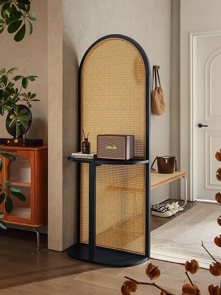 French Subareas Screens Home Retro Porch Mobile Living Room Bedroom Covering Bedside Supporter