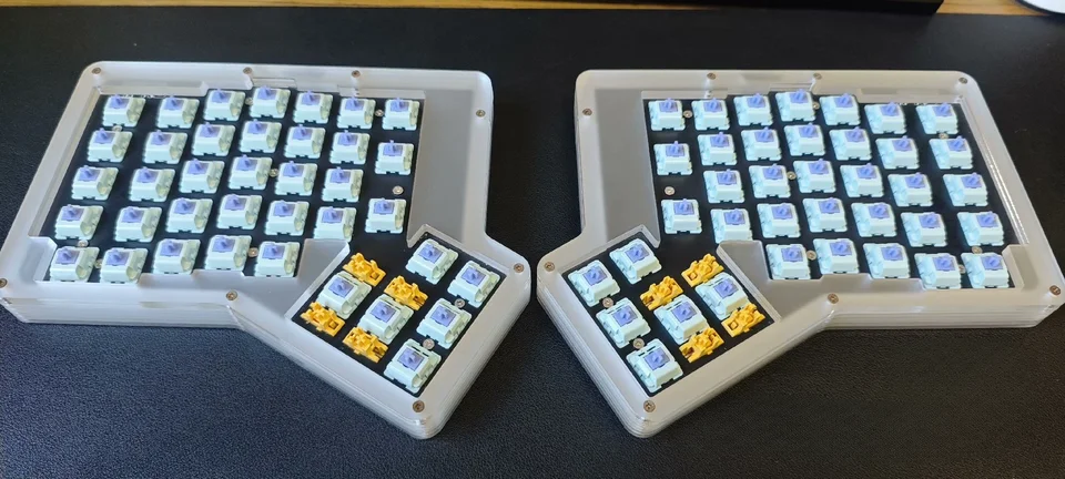 Ergodox 무선 분할 기계식 키보드 키트, 맞춤형 2.4G 핫스왑 Ergodox Ergodone 분할 키보드, E스포츠 게임 사무실 액세서리