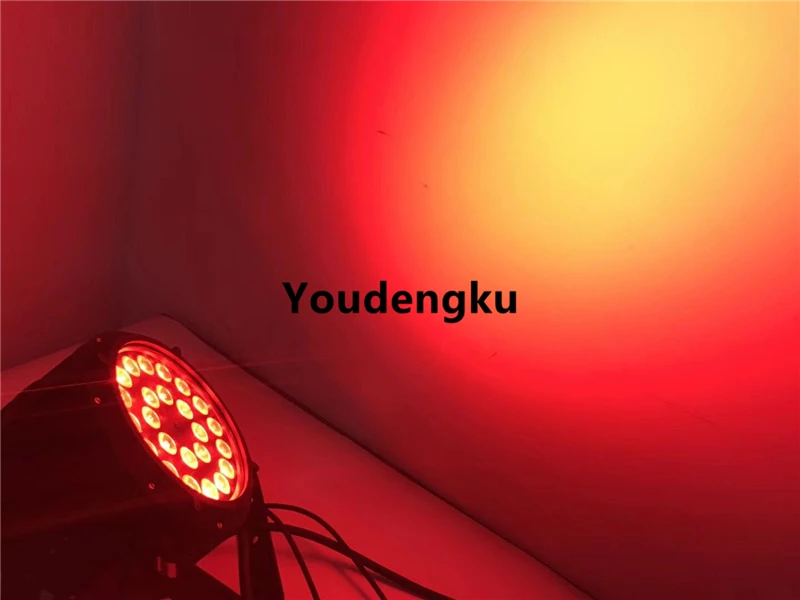 8 pieces night club outdoor lights waterproof par led dmx 24x18w rgbwa uv outdoo