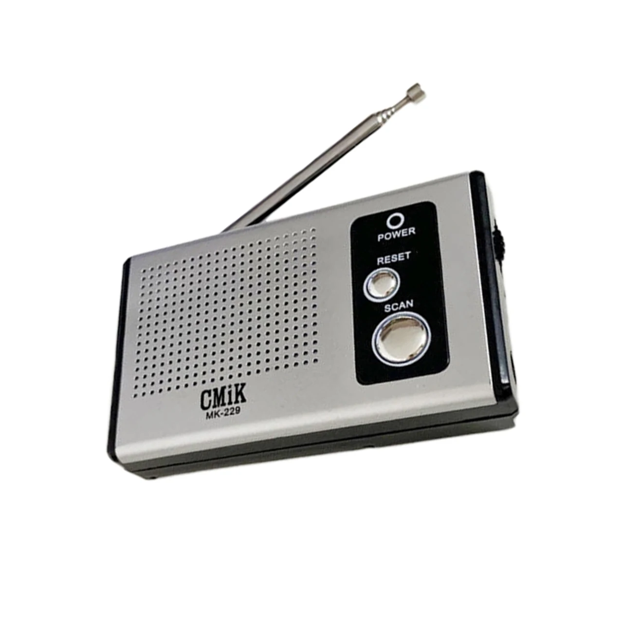 Mini Pocket FM Radio Portable High Sensitivity Radios Receiver with Retractable Antenna Powered By 2*AAA Batteries for Elder