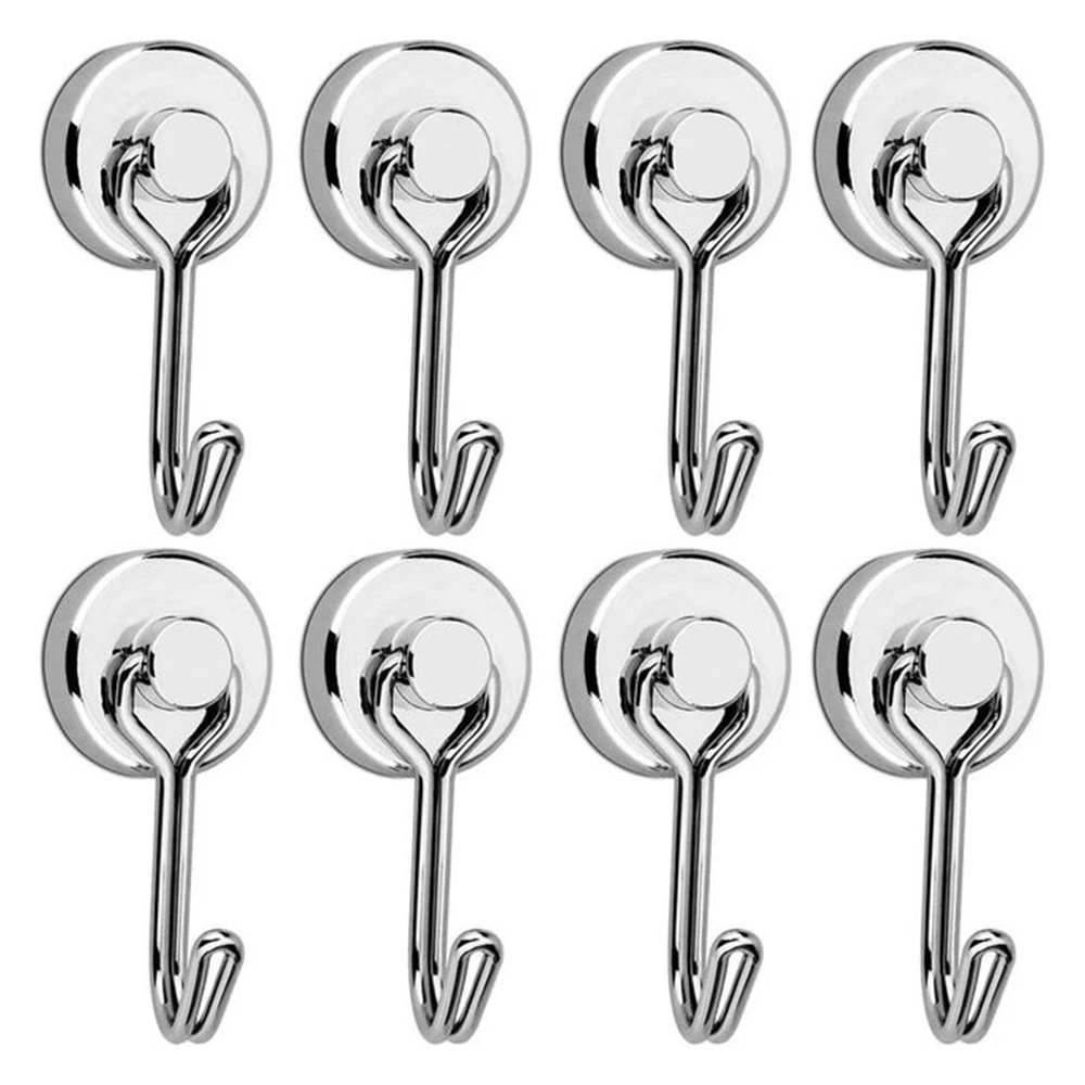 Description Picture 5 of itemMagnetic Hooks Heavy Duty Magnets Hooks Key Holder Hanger Strong Wall Storage Hook For Home Refrigerator Grill Kitchen Organizer