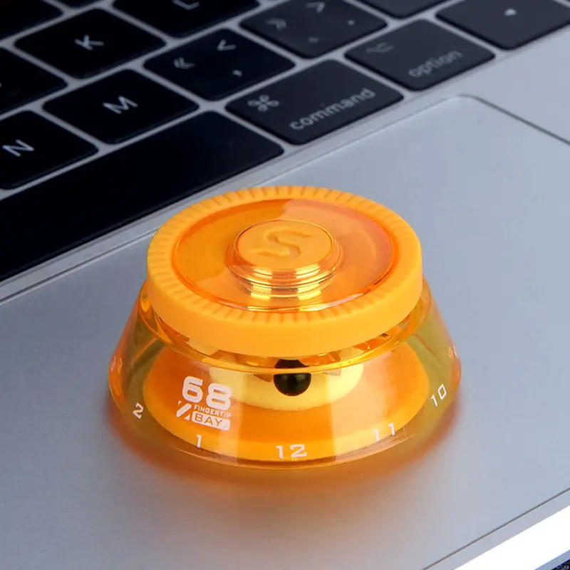 New Ratchet Magnetic Buck Ball Creative Decompression Toy Transparent Turntable Hand Play Adult Decompression Toy Fingertip Toy
