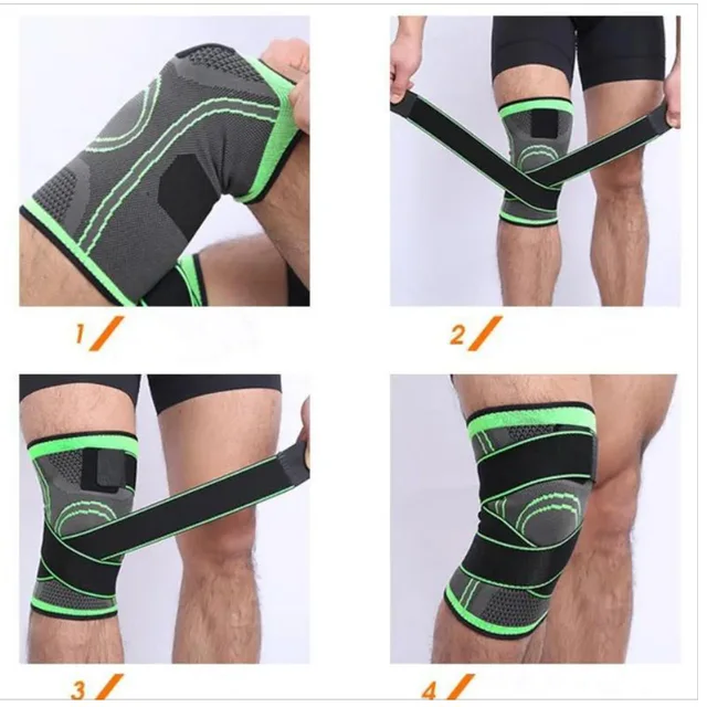 1PC Knee Pads Braces Sports Support Kneepad Men Women for Arthritis Joints Protector Fitness Compression Sleeve 3