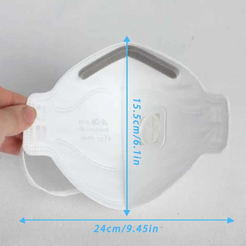 Masques FFP3 6 couches jetables CE - Lot de 20 - Protection respiratoire