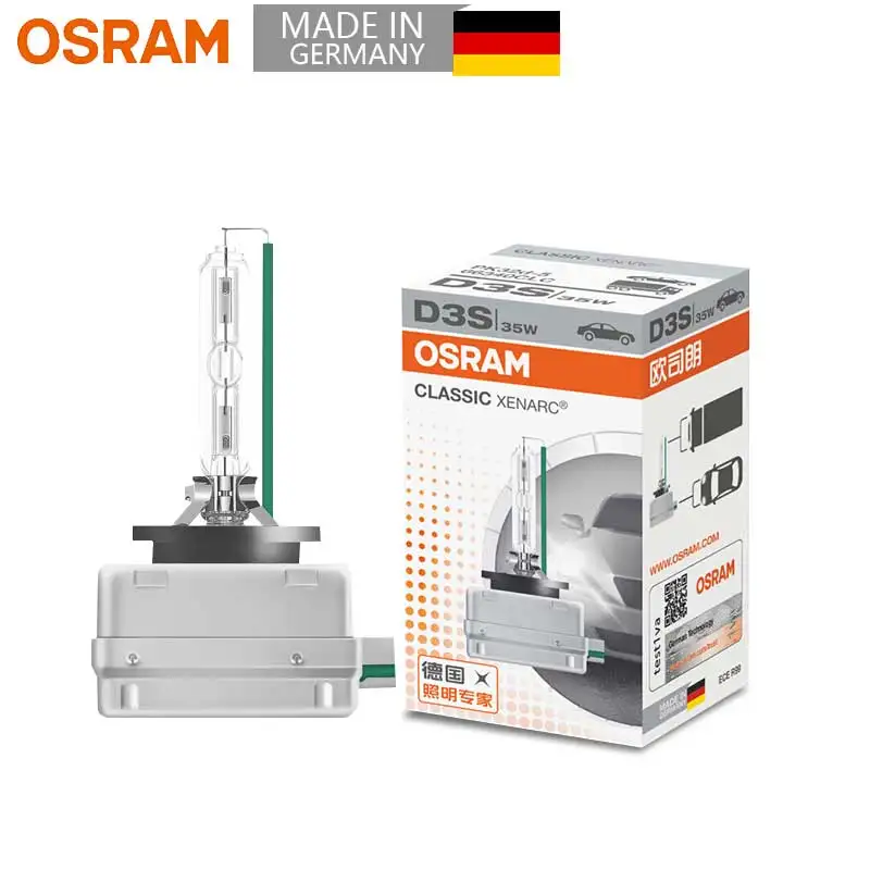 OSRAM D3S 66340CLC 35W 4200K CLASSIC Xenon HID Light OEM Headlight Germany  OEM Bulb Original Car Light Auto Lamps 66340 1X - AliExpress