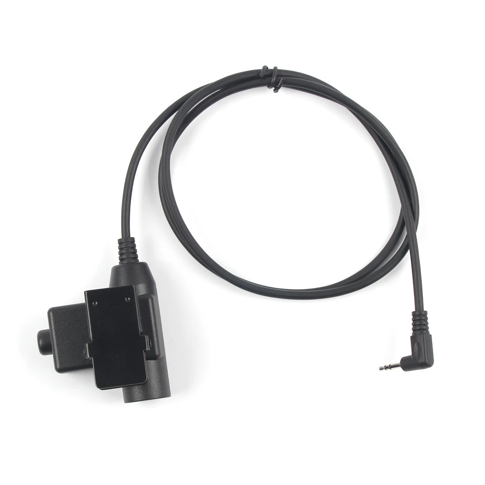 HD03 Tactical Bowman Elite II Headset Microphone with 1pin 2.5mm Adapter U94 PTT for Motorola T5620 T6200 walkie talkie Radio