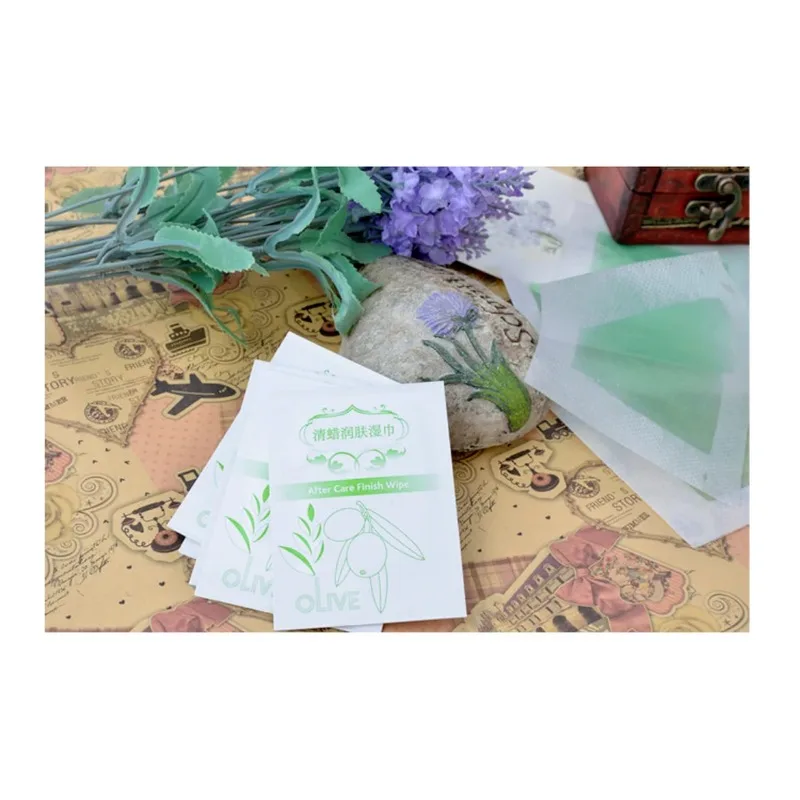 Disposable Hair Removal Wax Paper Thicken Non-woven Fabric Epilator Wax Strip Paper Papers Smooth Skin Care  10 Pcs 4