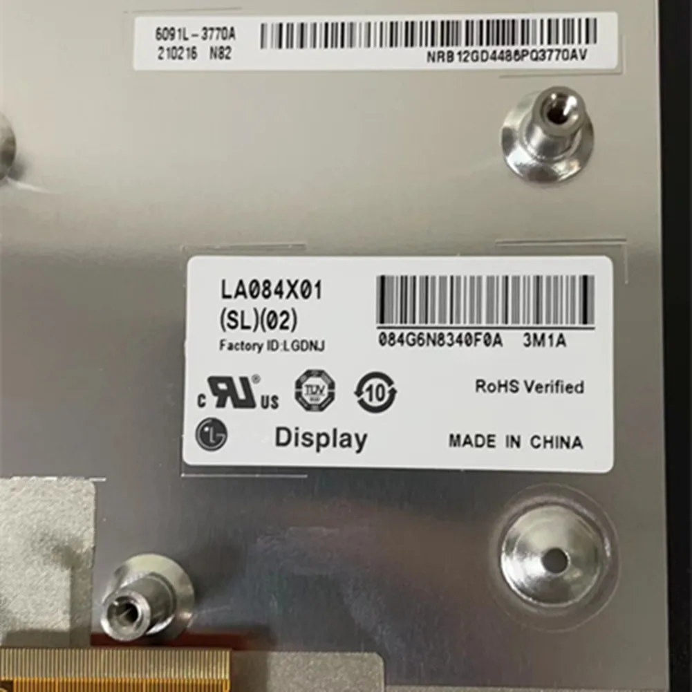 LCD ÷ ġ ũ ü, 8.4 ġ Uconnect 4C UAQ  ̼,  ׷ üŰ 2018-2021 LA084X01, 1x