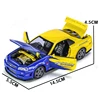 1:32 Nissan GTR R34 GT-R R35 Fast & Furious Alloy Car Model Sound and Light Pull Back Children's Toy Collectibles Birthday gift 4