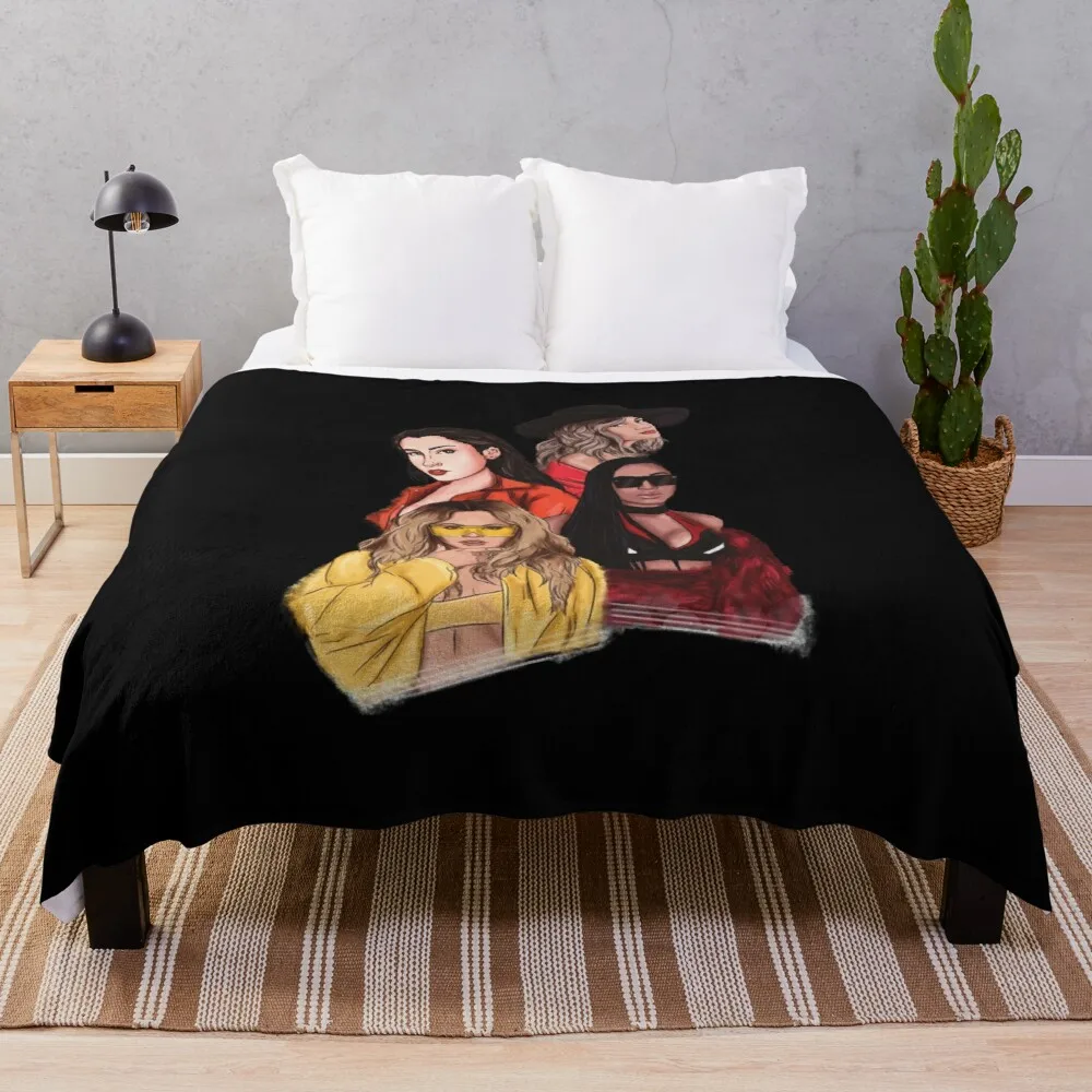 

Fifth Harmony Throw Blanket Designer Blanket