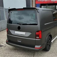 For Volkswagen Multivan T5 T6 T6.1 High Quality ABS Sportline Style Car Rear Roof Wing Trunk Spoiler Body Kit Glossy Black 4