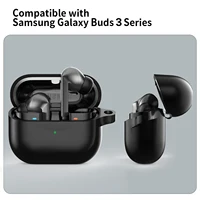 for samsung buds 3/galaxy buds3 pro case with cleaning kit silicone protective cover for galaxy buds 3 buzz 3Pro with keychain 3