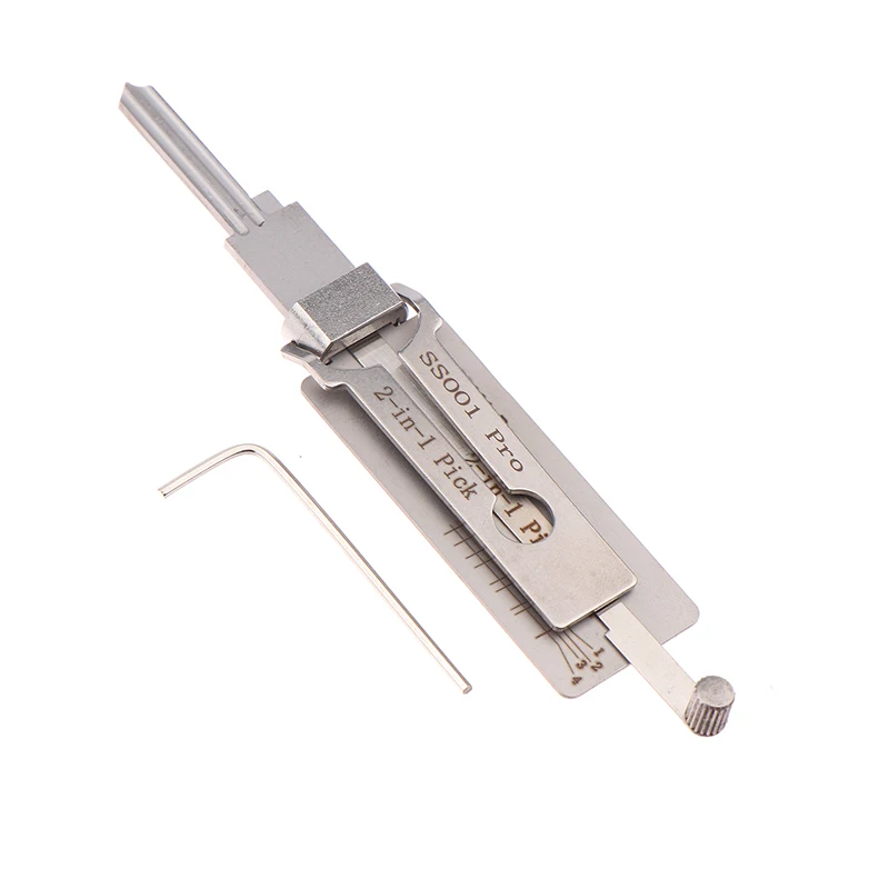 2-in-1-Messwerkzeug, Schraubenschlüssel, Schlossschlüssel, Präzisions-Haken- und Pick-up-Set SS001 SS002 SC20 KW5 Zahnmess-Reparaturwerkzeug – Detail 14