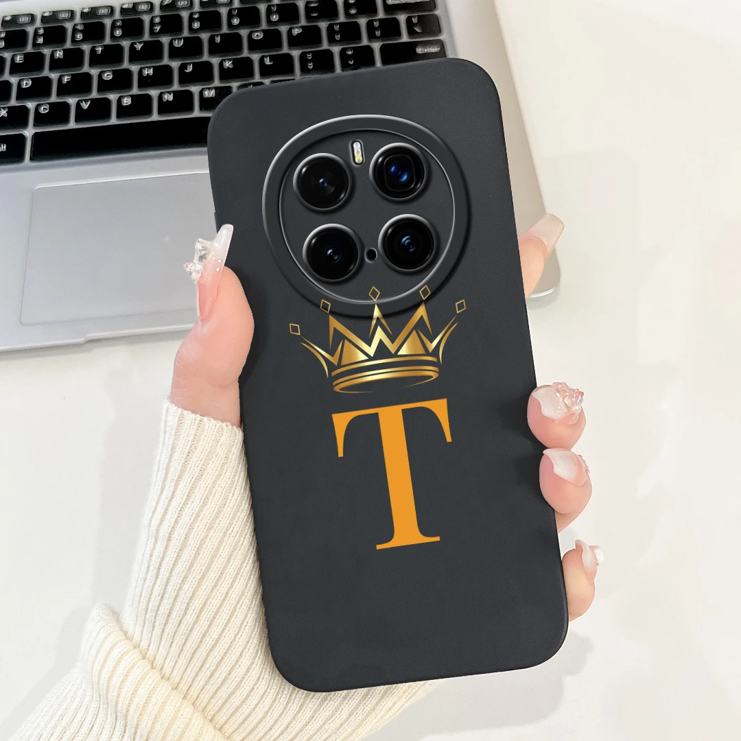 Cute Crown Letters Soft TPU Case