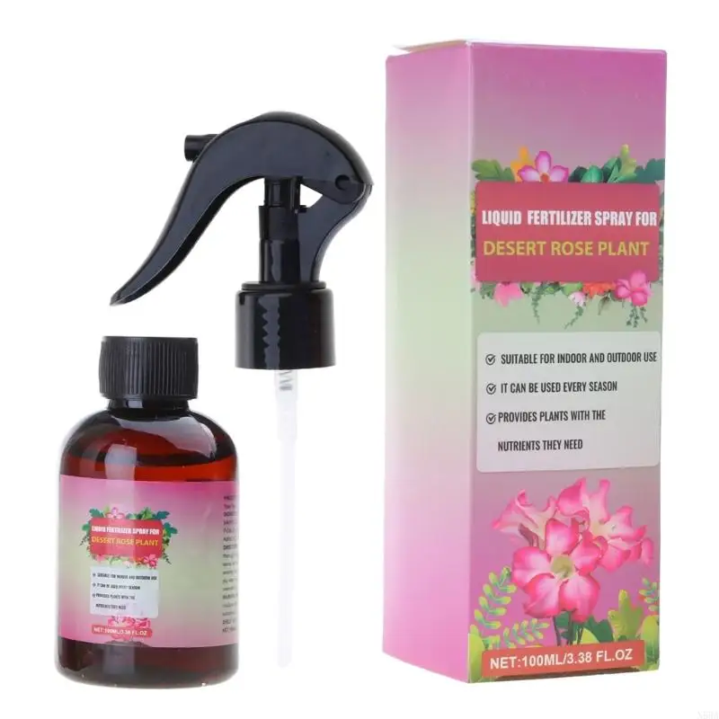Gardening Fertilizers Misting for Desert Rose Health Leaf Growth Nutrient