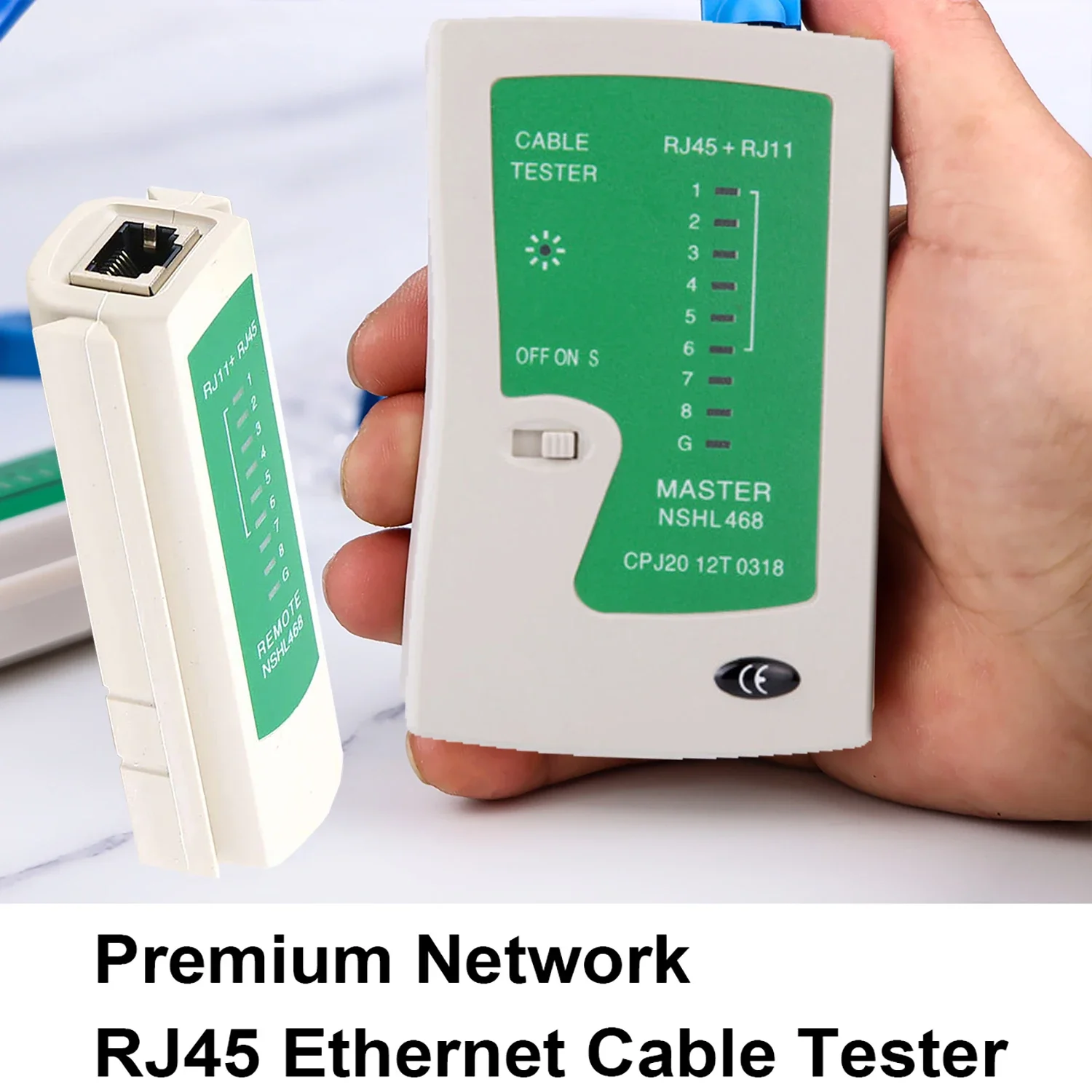 Rj45 Rj11 Cat5 Lan Network Tool Cable Tester  Remote Cable Tester Rj11 Rj45  - Networking Tools - Aliexpress