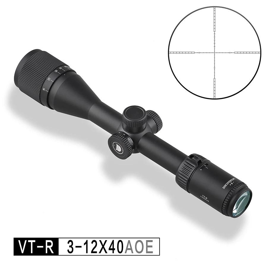 

Illuminated Discovery Scopes VT-R 3-12X40AOE Super Thin-wall Effect Large Field of View