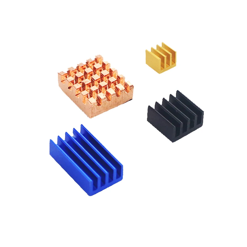 UTHAI RPI Raspberry Pi 4B Radiator Pack 4th Generation Dedicated CPU Cooling Radiator With Self-adhesive 4 Pieces