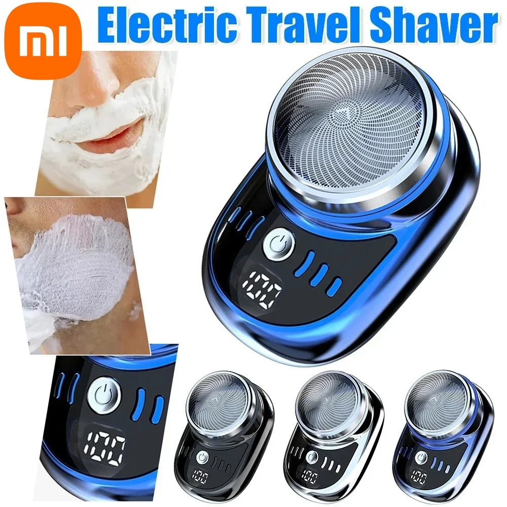 Xiaomi Electric Shaver USB Rechargeable Mini Waterproof Men Portable Travel Detachable Shaver Beard Body Hair Trimmer Gift New 2