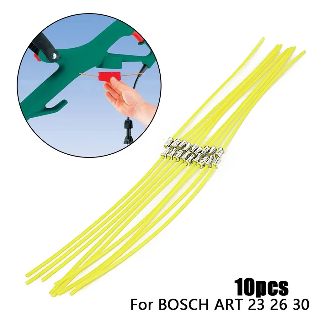 

10Pcs For Bosch ART23 Extra Strong Cutting Thread Spool Line For Bosch Art 23 26 30 Brush Cutter Strimmer Trimmer Parts