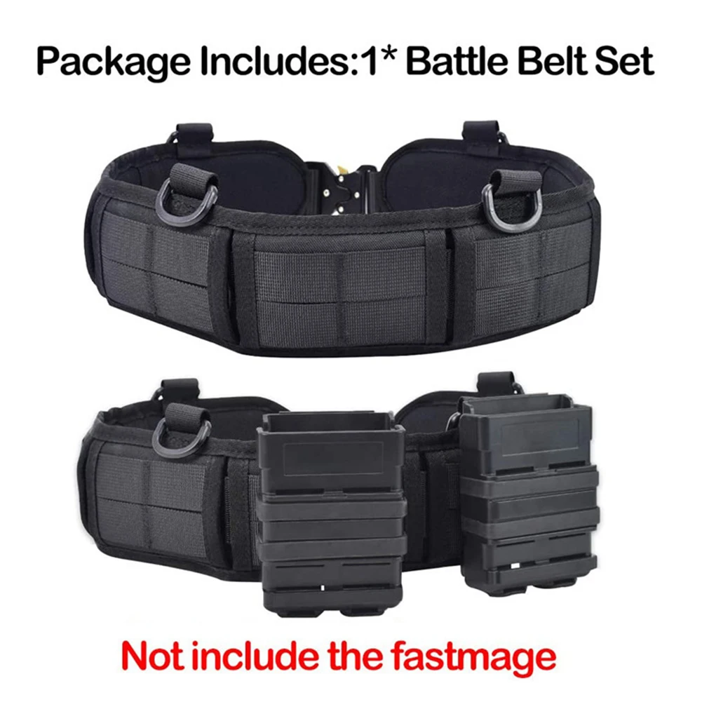 Тактический ремень для охоты с системой «Молле», цвет в ассортименте ...