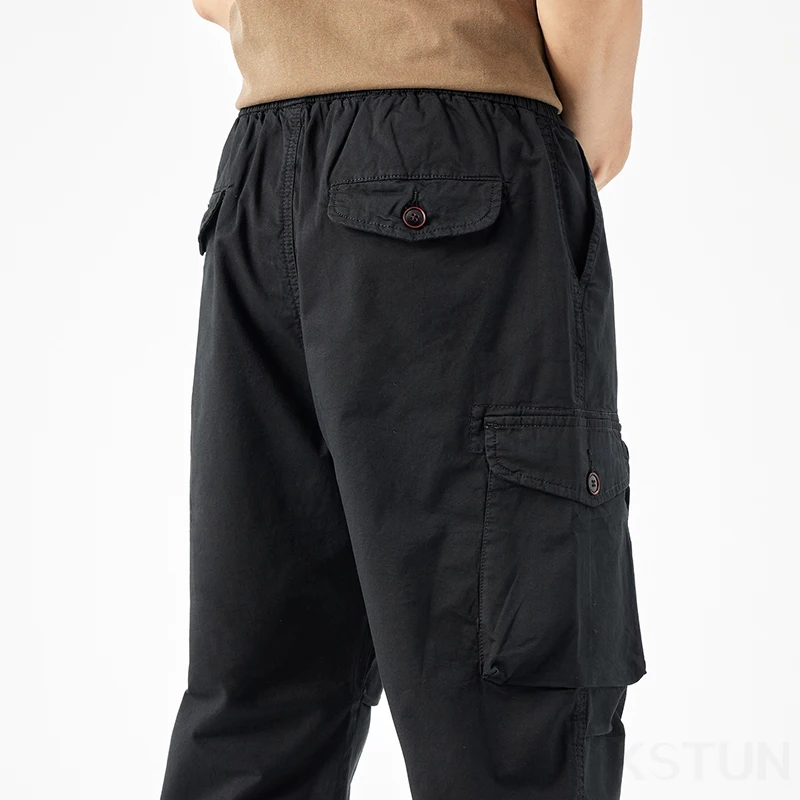 Mens Harem Pants Loose Casual Joggers Sweatpants Men Cargo Pants Pleated Tapered