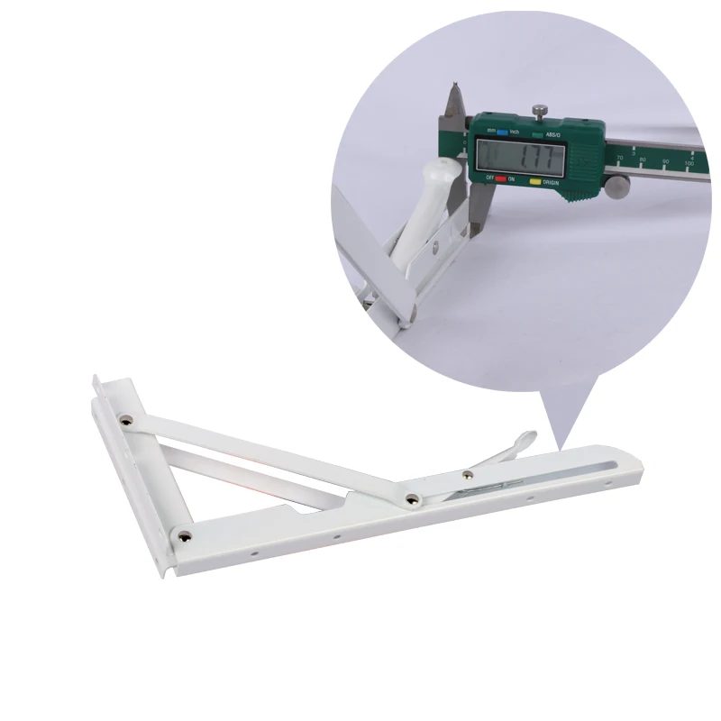Space-Saving Foldable Table Bracket: 24cm Long and Easy to Install for DIY Furniture Projects