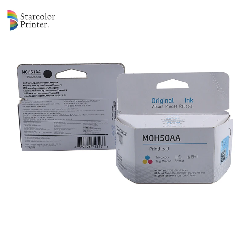 Original new GT51 GT52 MOH50A MOH51A Printhead Print head For HP5810 5820 GT5810 GT5820 Ink Tank 310 315 318 319 410 415 418 419