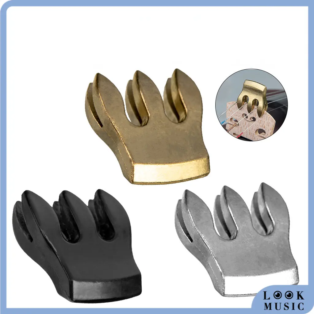 

1PC Metal Violin Mute Practice Violin Silencer Violin Parts Accessories