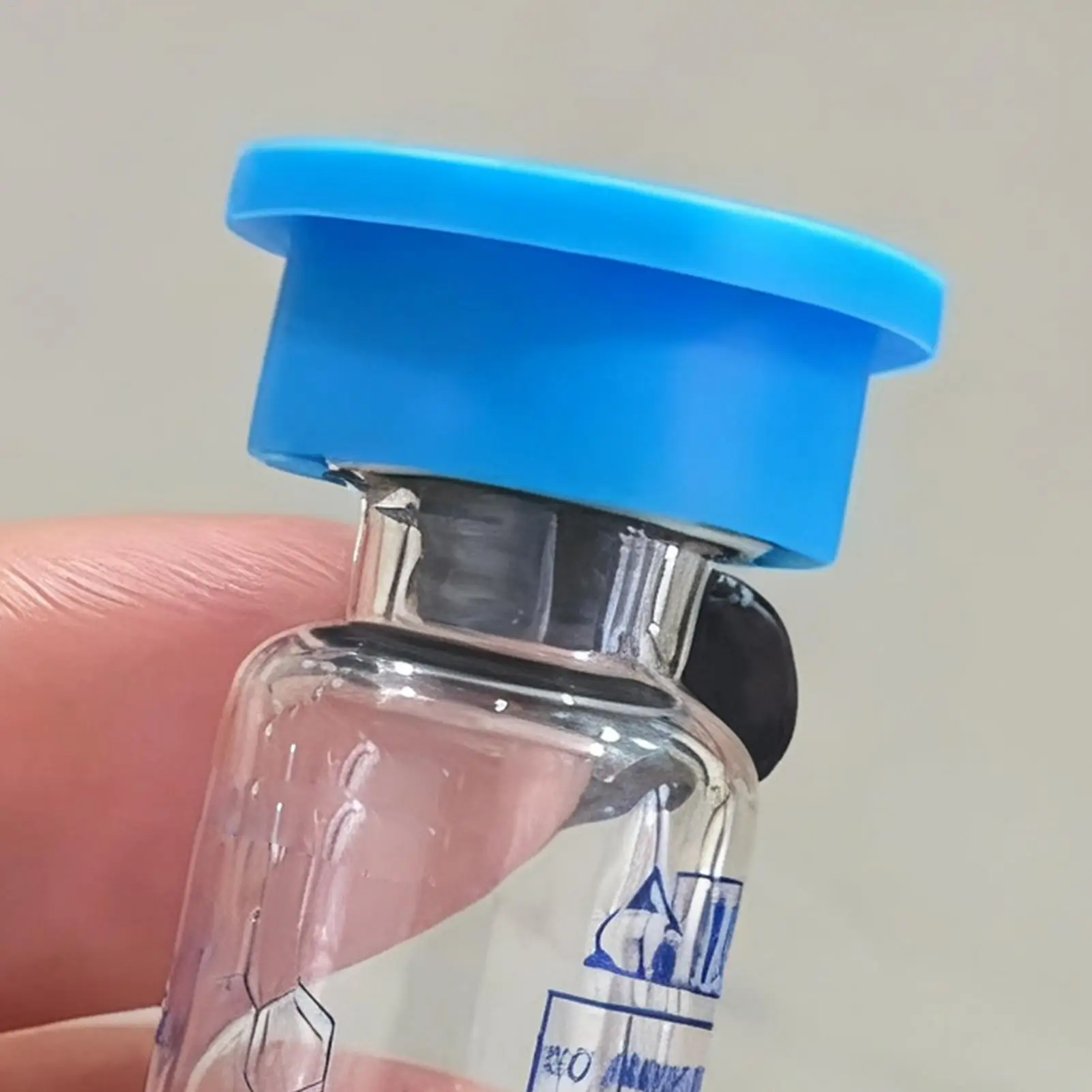 Vial Caps 6 Piece Easy To Clean Labware Lids Leak-Proof Lids For Lids Quick Organization Identification Industrial Scientific
